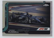2025 Topps Chrome Formula 1 F1 Cars Refractor George Russell #79 4d5