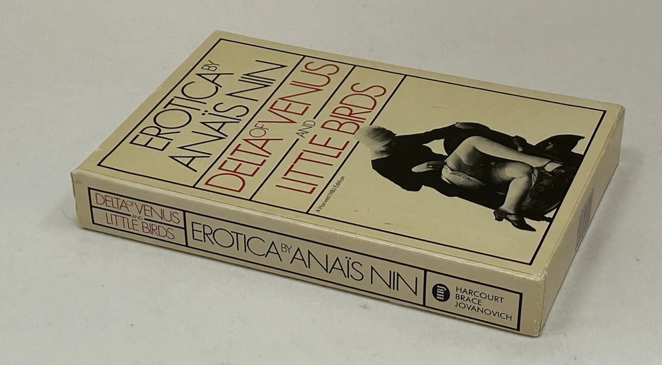 EROTICA by Anais Nin Delta of Venus Little Birds VTG PAPERBACK BOOKS BOX SET - Image 2 of 4
