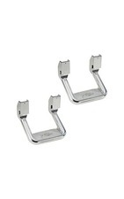 Bully AS-500S Side Step Bully AS-600 Polished Aluminum Universal Fit Truck Side Step Set of 2 for Tru...