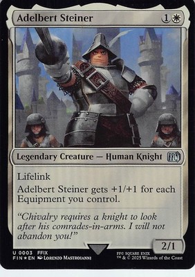 Adelbert Steiner Foil U FINAL FANTASY 3 NM