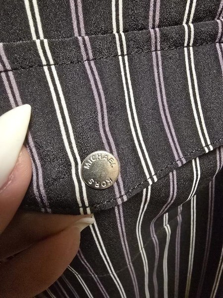 Women Michael Kors Shirt Multicolor Denim 42-44
