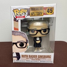 Funko Pop! Vinyl Figure #45 | Icons | American Hist. | Ruth Bader Ginsberg | NEW