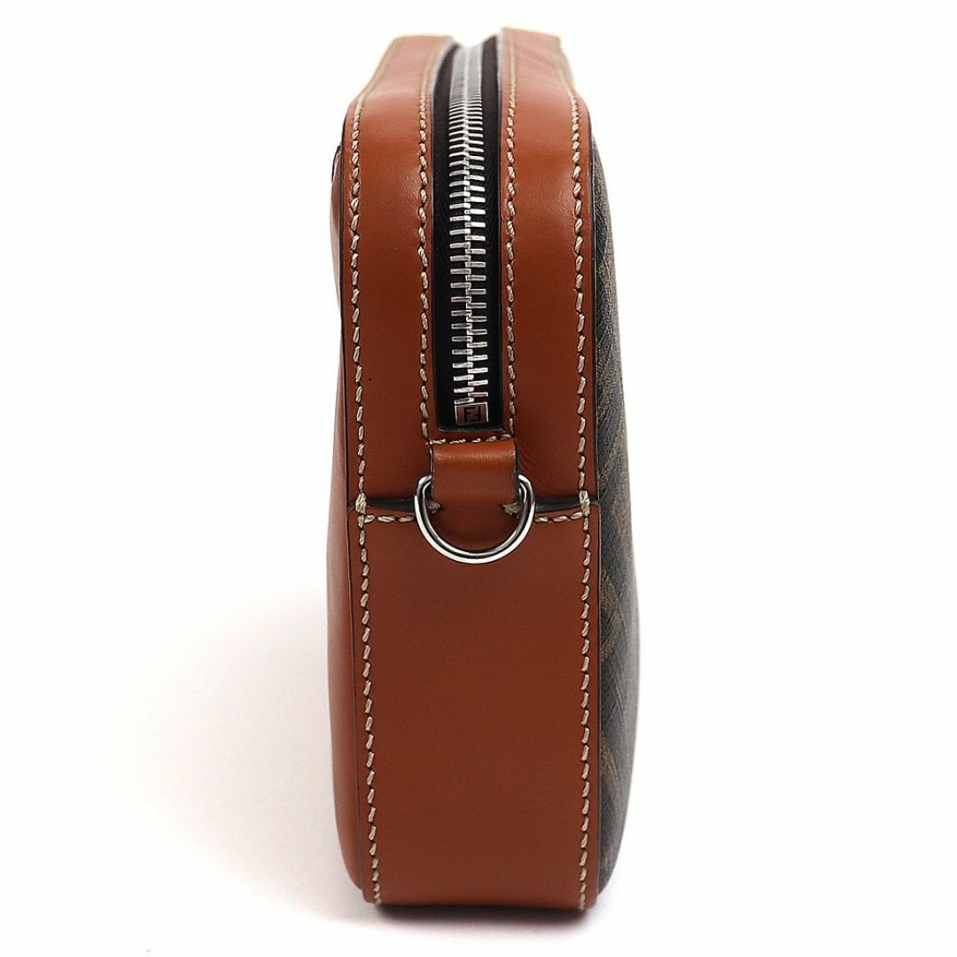 FENDI Diagonal CamERA Case FF Canvas Monogram Zuc… - image 4