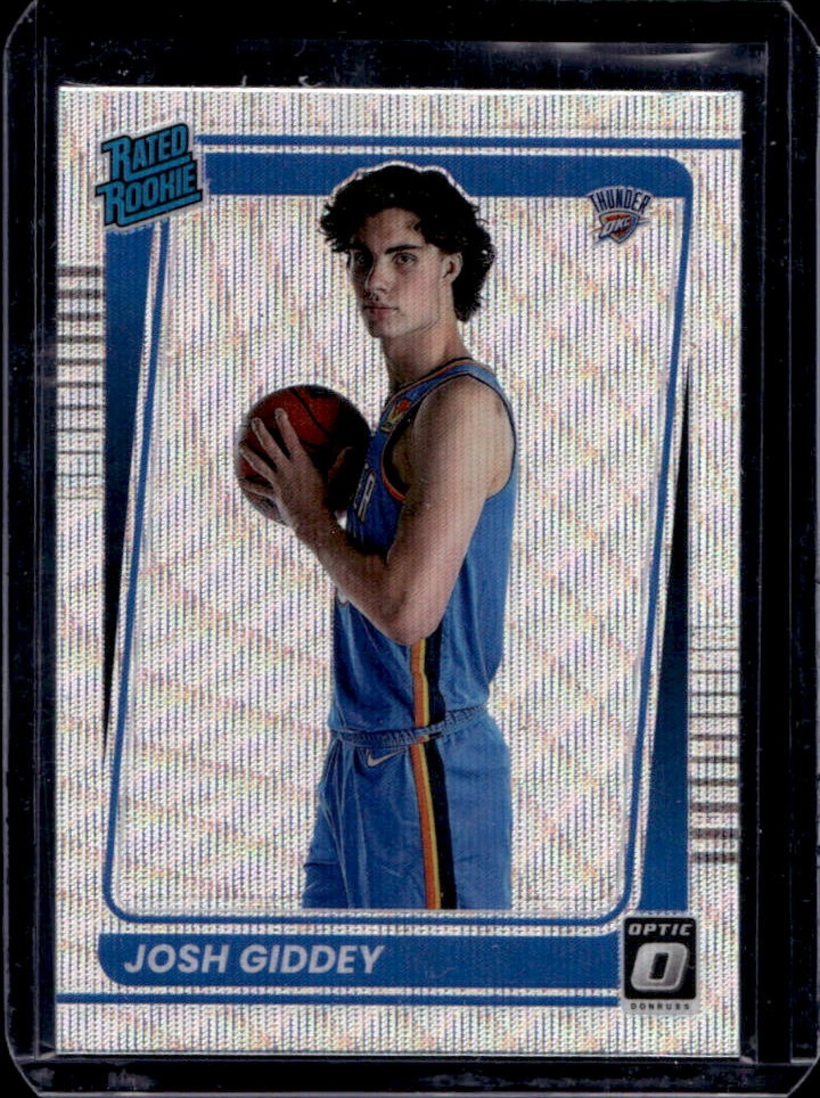 2021-22 Donruss Optic Josh Giddey Fanatics Box Set Prizm RC #152 Thunder