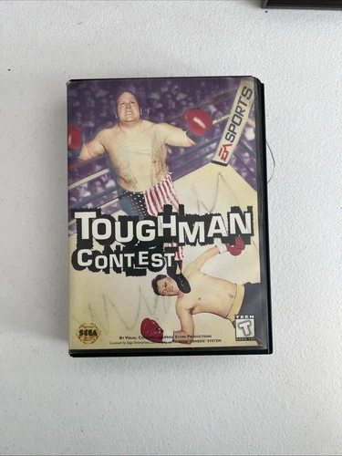 Toughman Contest Sega Genesis (EA Sports, 1995) CIB, Cleaned And Tested