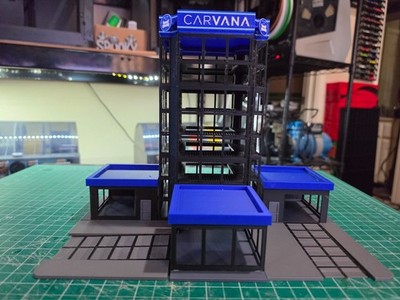 CARVANNA ASSEMBLED PRINT ON DEMAND HO SCALE BUILDING/DIORAMA