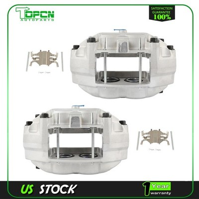 Front Pair Brake Calipers For Nissan 370Z Base V6 3.7L 09-14 (w/ Sport Package)