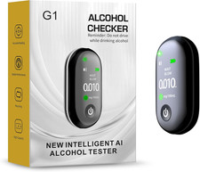Breath Guard Buddy Breathalyzers for Alcohol - No Contact Portable Breathalyzer
