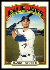 2021 Topps Heritage Randal Grichuk Toronto Blue Jays #233