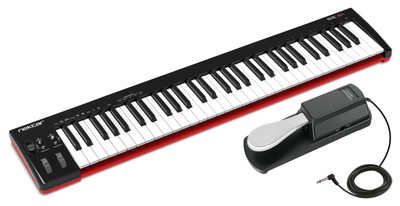 MIDI-fähiger, Full-Size-Keyboard Controller von Nektar im Set mit Sustain Pedal