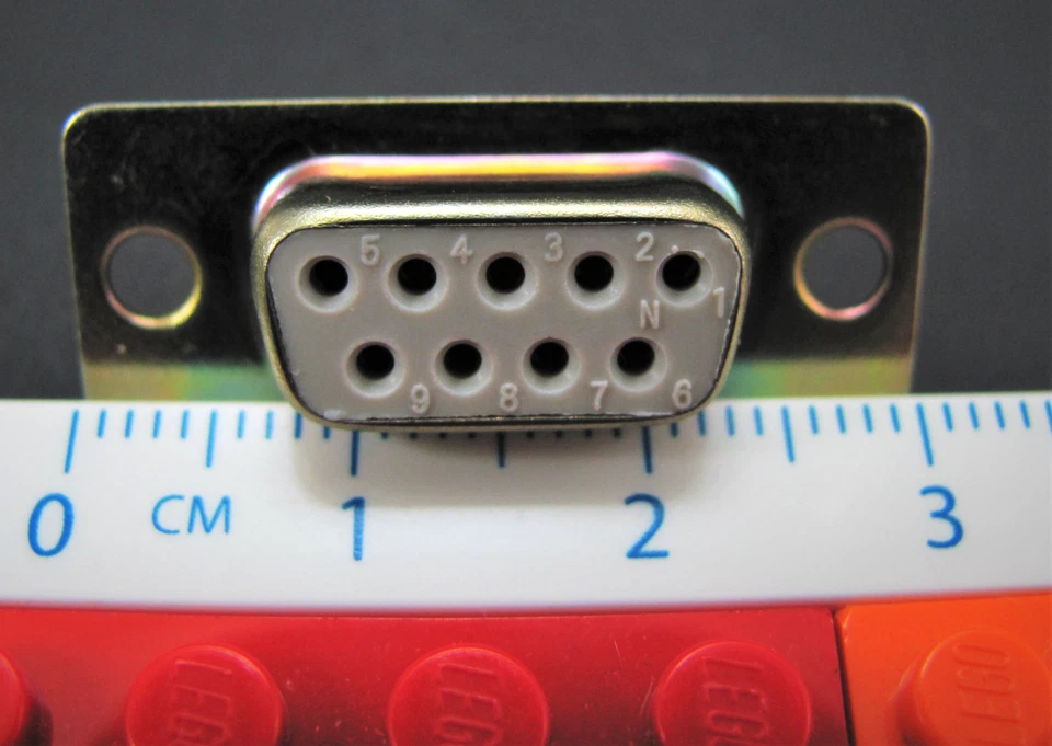 (10x) Pan Pacific DS9S - 9-Pin Female D-Sub Connector - Solder Cup Termination - Image 4 of 4