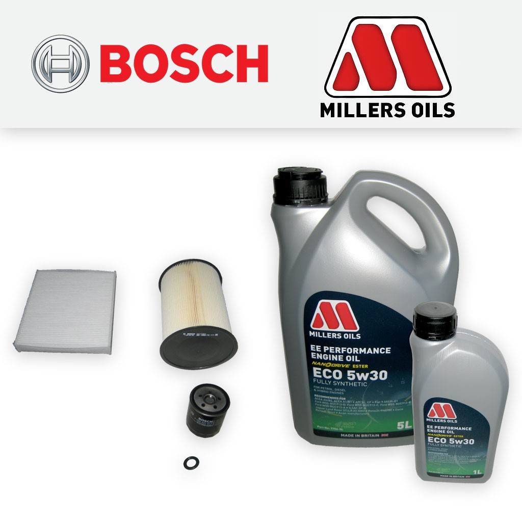 SERVICE KIT for FORD FOCUS MK2 1.8 TDCI OIL AIR CABIN FILTERS +OIL (2007-2012)