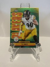 T.J. Watt [Green Refractor] #PP-39 Prices | 2025 Topps Chrome