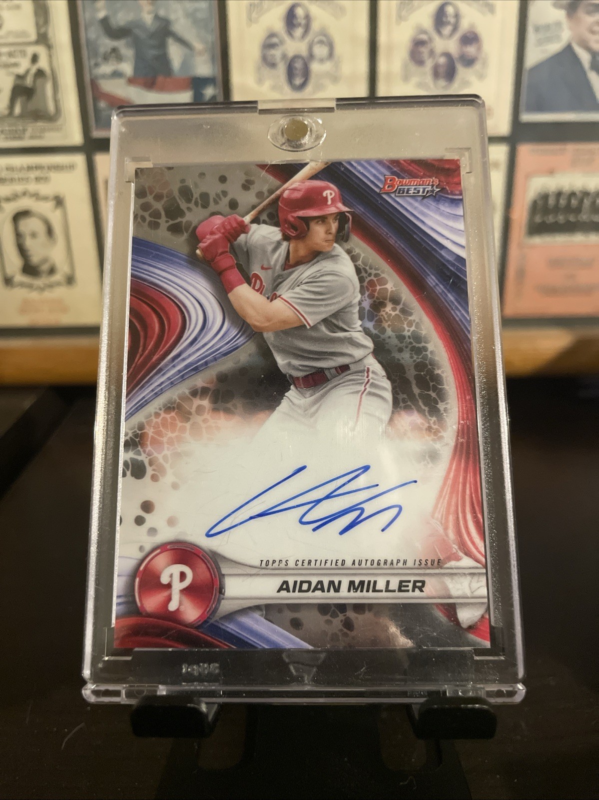 2024 Bowman's Best - Best of 2024 Autographs Aidan Miller #B24-AM (AU, RC)