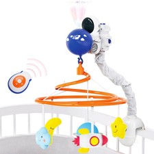 Baby Crib Mobile for Newborn Infant 0-12 Months - Remote Control, Music ,...
