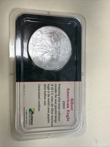 2003 American Silver Eagle 1oz Brilliant Uncirculated Coin