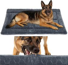 Chew Proof Dog Mat - Indestructible Durable Kennel Mat for Aggressive Chewers, M