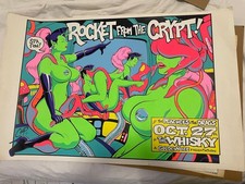 Rocket From The Crypt - Affiche de concert 1995 Coop RFTC