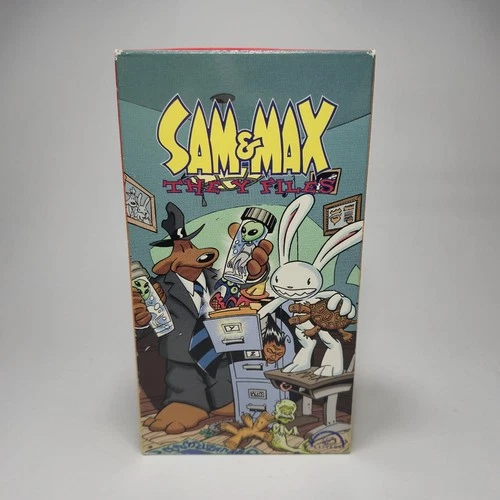 Sam & Max THE Y FILES (VHS, 1997) 4 Episodes Tested Works