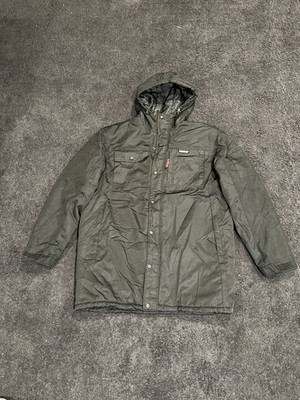 Caterpillar CAT Men s Black Workwear Redefined Insulated Jacket XL Broken Zipper