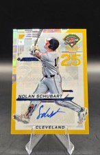 2025 Panini Prospect Edition Nolan Schubart 1/3 Auto FOTL Gold Pandora Prizm SSP