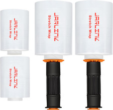 JARLINK 4 Pack Stretch Wrap, 5 Inches Shrink Wrap for Pallet Wrap, Moving Wrapp