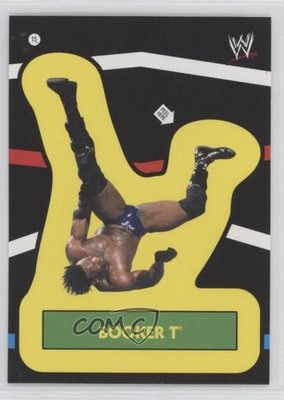 2012 Topps Heritage WWE Stickers Booker T #15 1j01