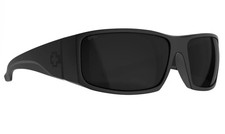 NEW Spy Cooper XL Sunglasses-Matte Black-Happy Boost Black Polarized Lens