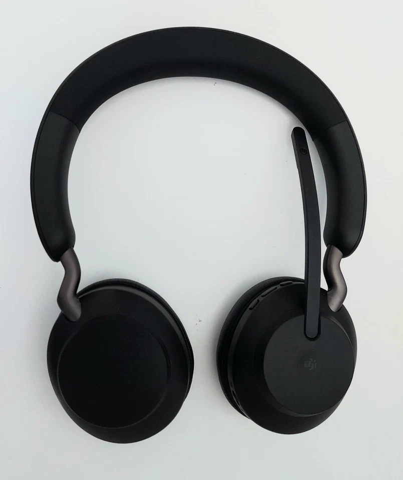 Jabra Evolve2 65 Flex USB-C Wireless On-Ear Headset, MS Teams - Black - Image 2 of 4