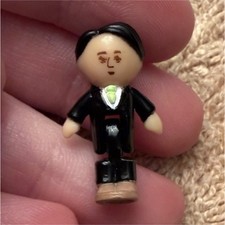 Vintage 1990 Polly Pocket Polly's School Mr Marks Doll