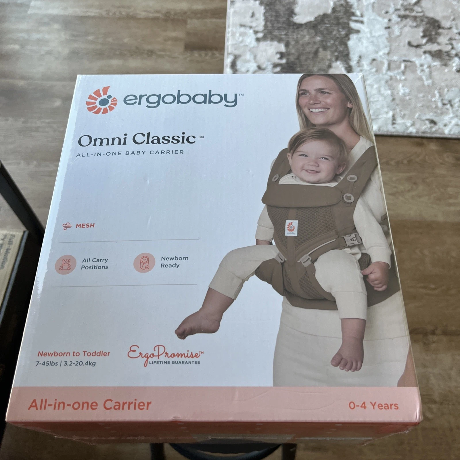 Ergobaby Omni Classic All Carry Positions Breathable Standard Baby Carrier