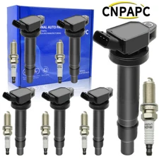 ✅6X Ignition Coil & 6X Iridium Spark Plug For Toyota Tacoma 4Runner 4.0L UF495