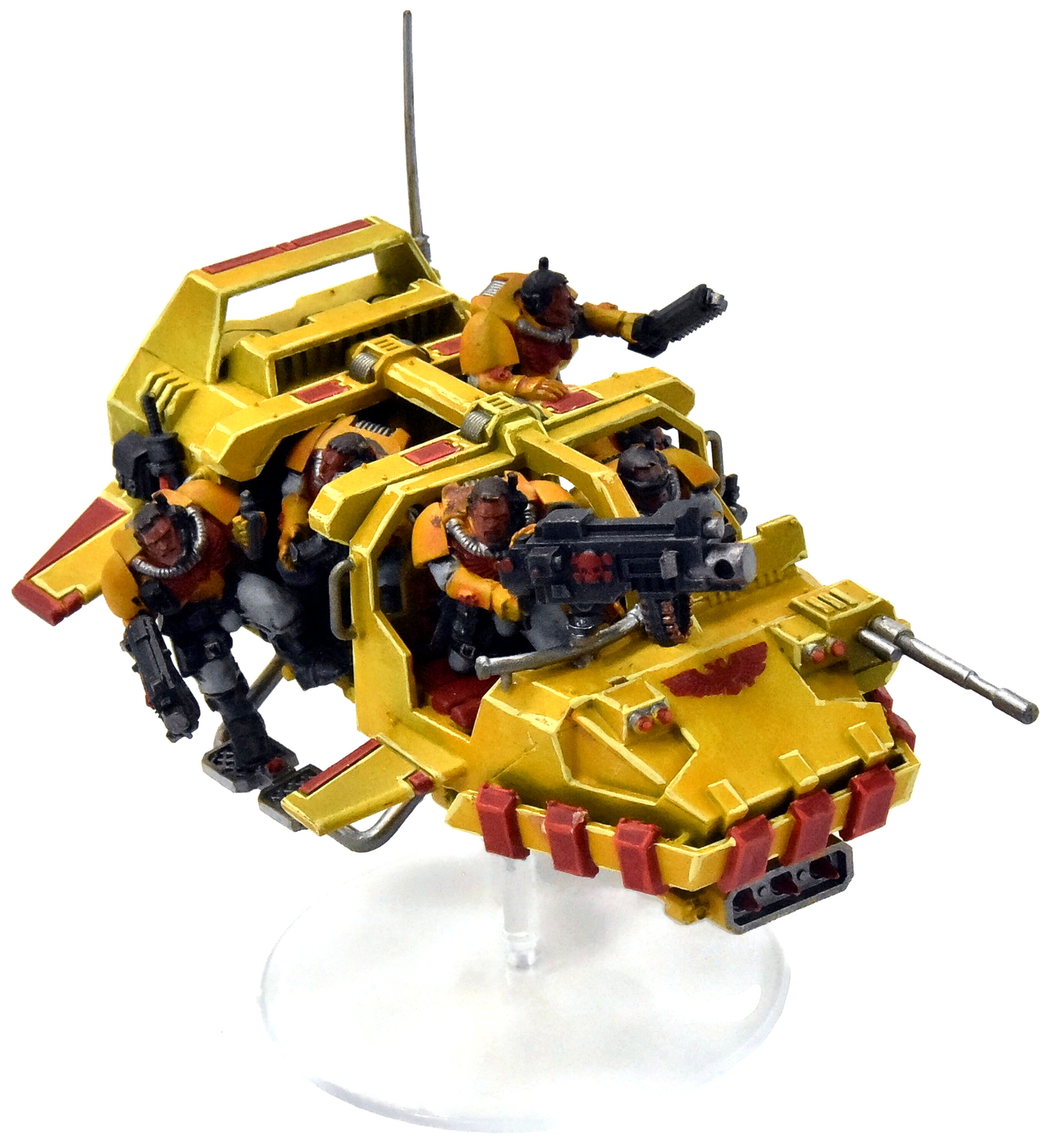 SPACE MARINES Imperial Fist Scout Land Speeder 2 Warhammer 40K eBay