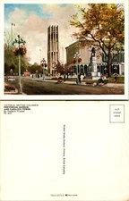 Continental Provincial Museum Carillon Tower Victoria Postcard