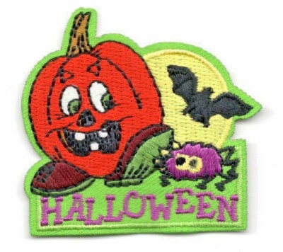 HALLOWEEN Iron On Patch Ghosts Party Trick or Treat