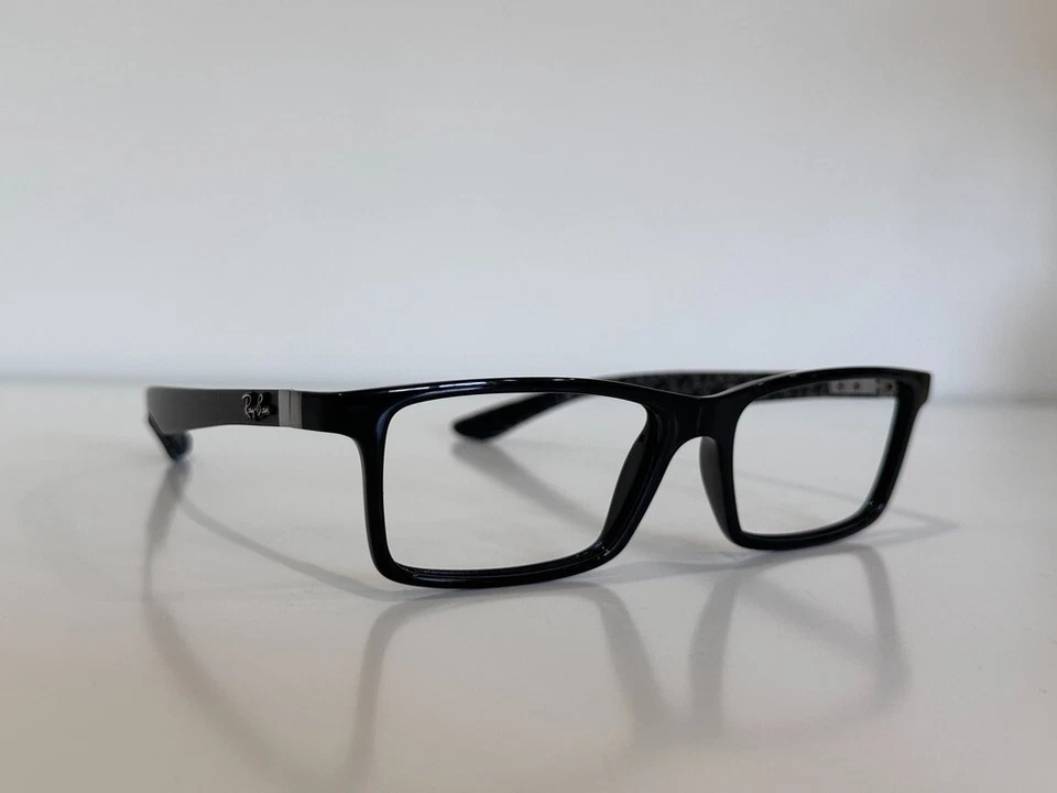 Marco óptico Ray Ban RB 8901 5610 fibra de carbono negro 55-17-145 Foto 3 de 4