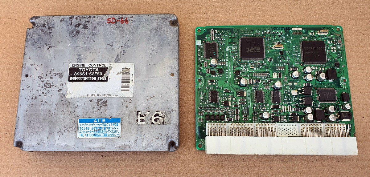 anju TOYOTA Sienta DBA-NCP81G 89661-52E50 Ecu Ecm oem jdm used