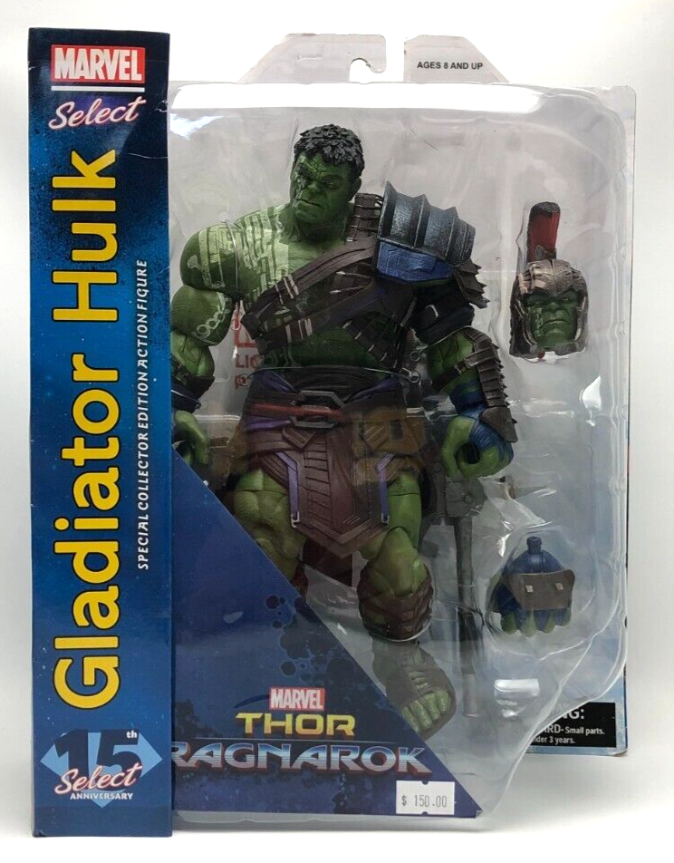 Gladiator Hulk Marvel Select Thor Ragnarok 2017 Diamond Select | eBay