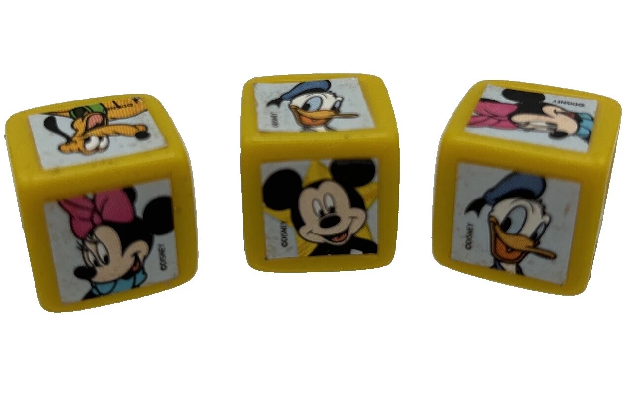 Mickey Mouse & Friends Dice Game Pieces & Parts