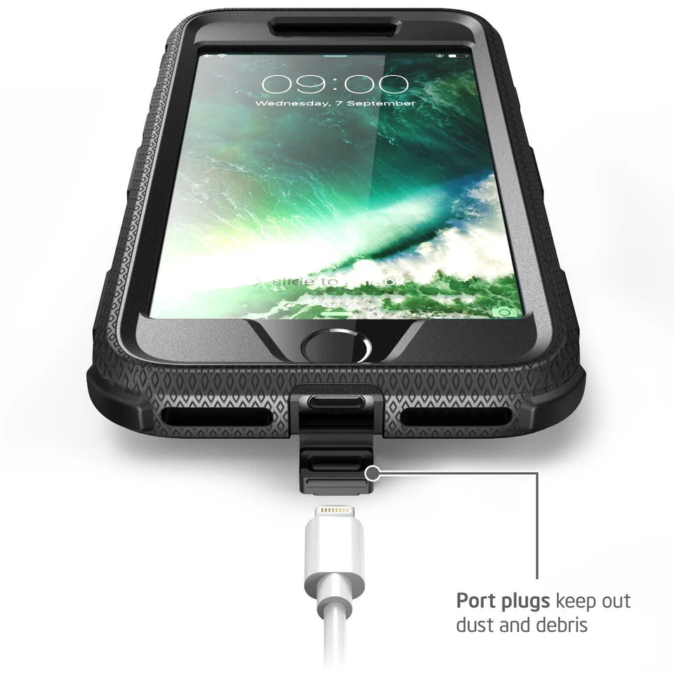 Funda iPhone 7 Plus / 8 Plus i-Blason ArmorBox Series Cubierta con Protector de Pantalla Foto 4 de 4