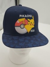 Pokemon Pikachu 025 Baseball Cap Youth Size one size Adjustable Strap Back