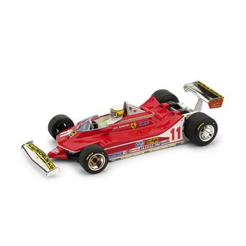 1:43 Brumm Ferrari 312 T4 Gp Italia 1979 1 Jody Scheckter #11 + Pilota R511-CH M - Immagine 2 di 2