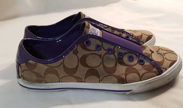 coach laceless sneakers