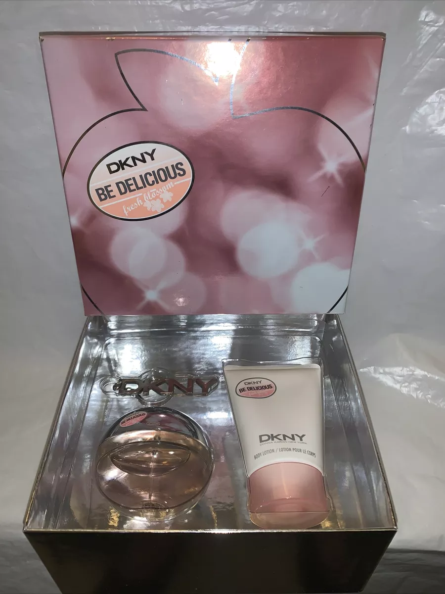 DKNY Delicious Fresh Blossom Gift Set for EDP 50ml, Lotion, Keychain |