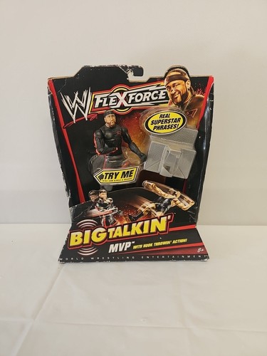 FIGURINE MATTEL WWE FLEX FORCE SERIES BIG TALKIN MVP NEUVE - Photo 1/2