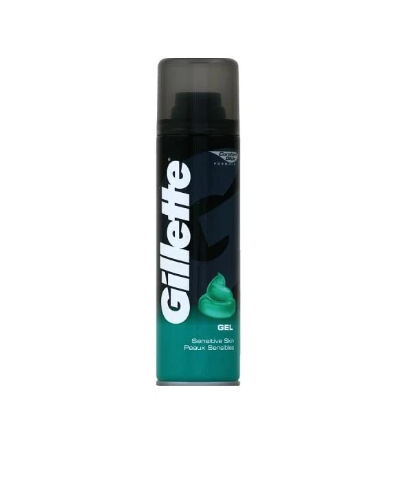 Gillette Classic empfindliche Haut Herren Rasierschaum oder Gel 200ml