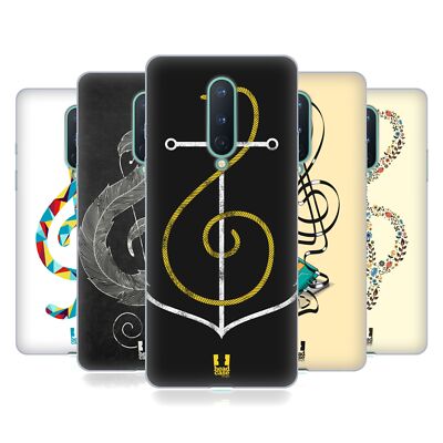 HEAD CASE DESIGNS G-CLEF KUNST SOFT GEL HANDYHÜLLE FÜR GOOGLE ONEPLUS HANDYS
