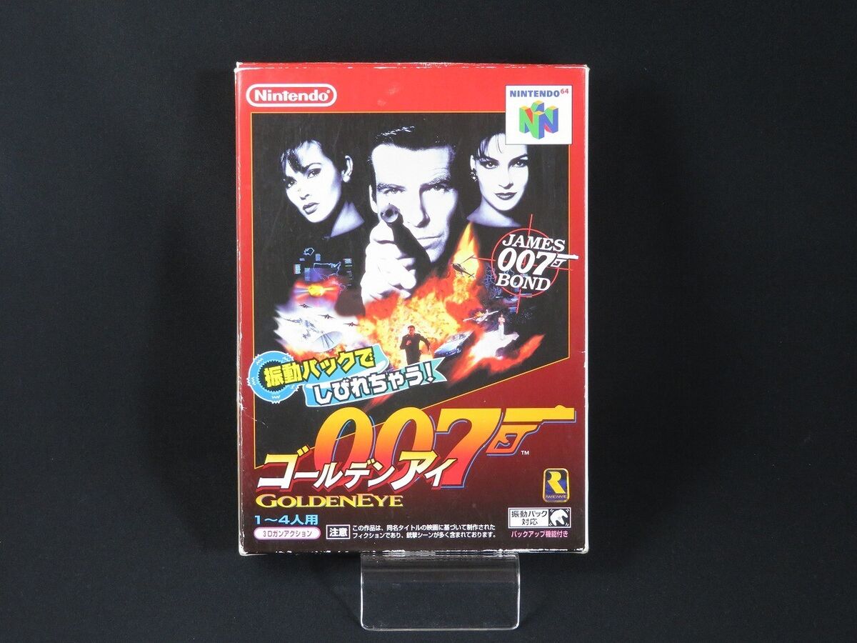 Tested BOXED Nintendo 64 James Bond 007 Golden Eye 1997 Tested BOXED Nintendo 64 James Bond 007 Golden Eye 1997