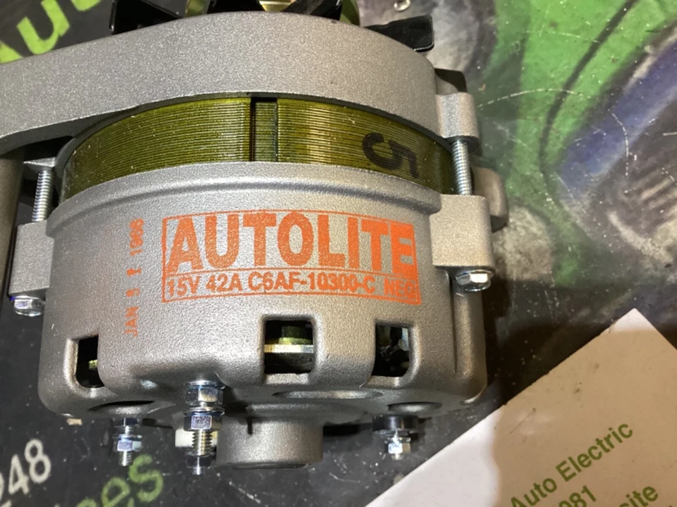 Mercury Cyclone 289 1966 con aire acondicionado y sin alternador de dirección asistida C6Af-10300-C Foto 2 de 4