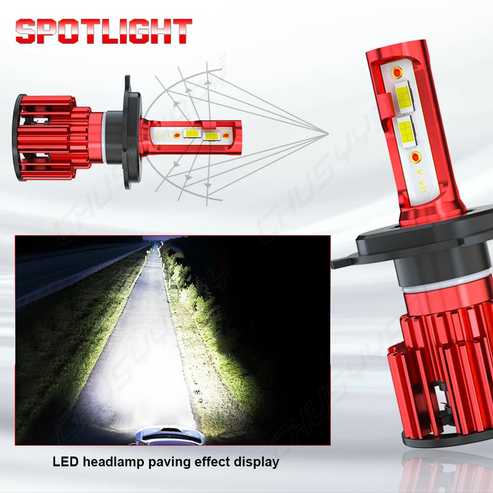 Par de lámparas de faros de lente de vidrio de 7x6 pulgadas para Nissan Pulsar NX 1,5 L 1,6 L 1983-1990 Foto 4 de 4